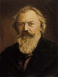 Johannes Brahms (1833-1897).
