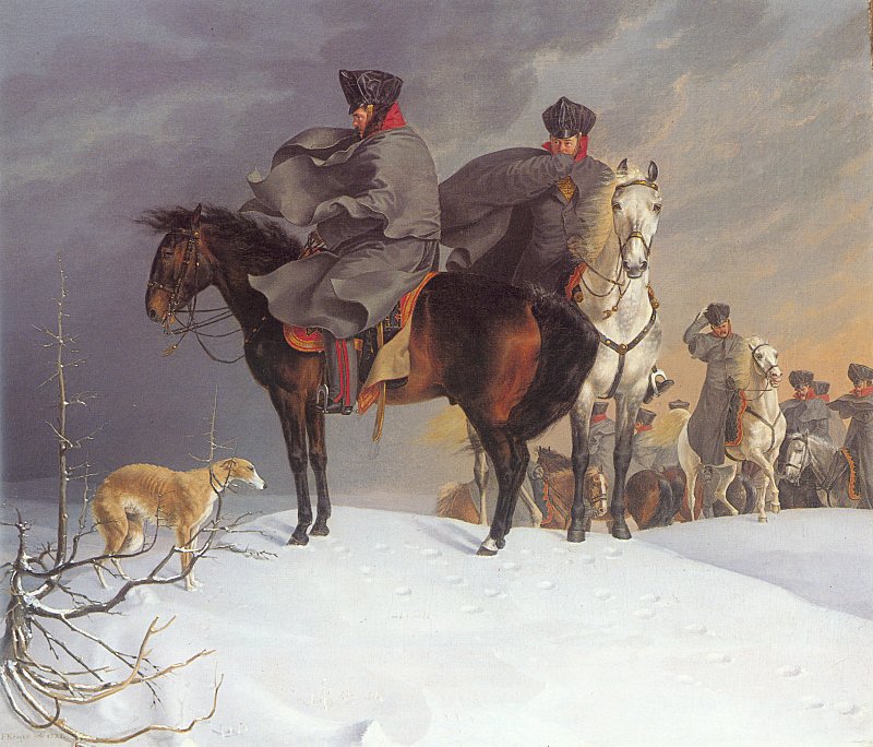 Prussian cavalry.