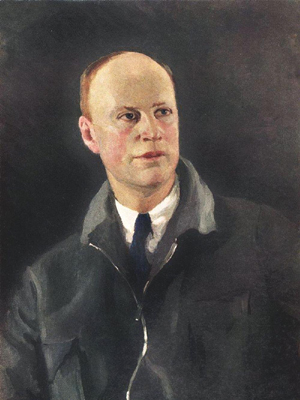 Portrait in 1934 by Igor Grabar.