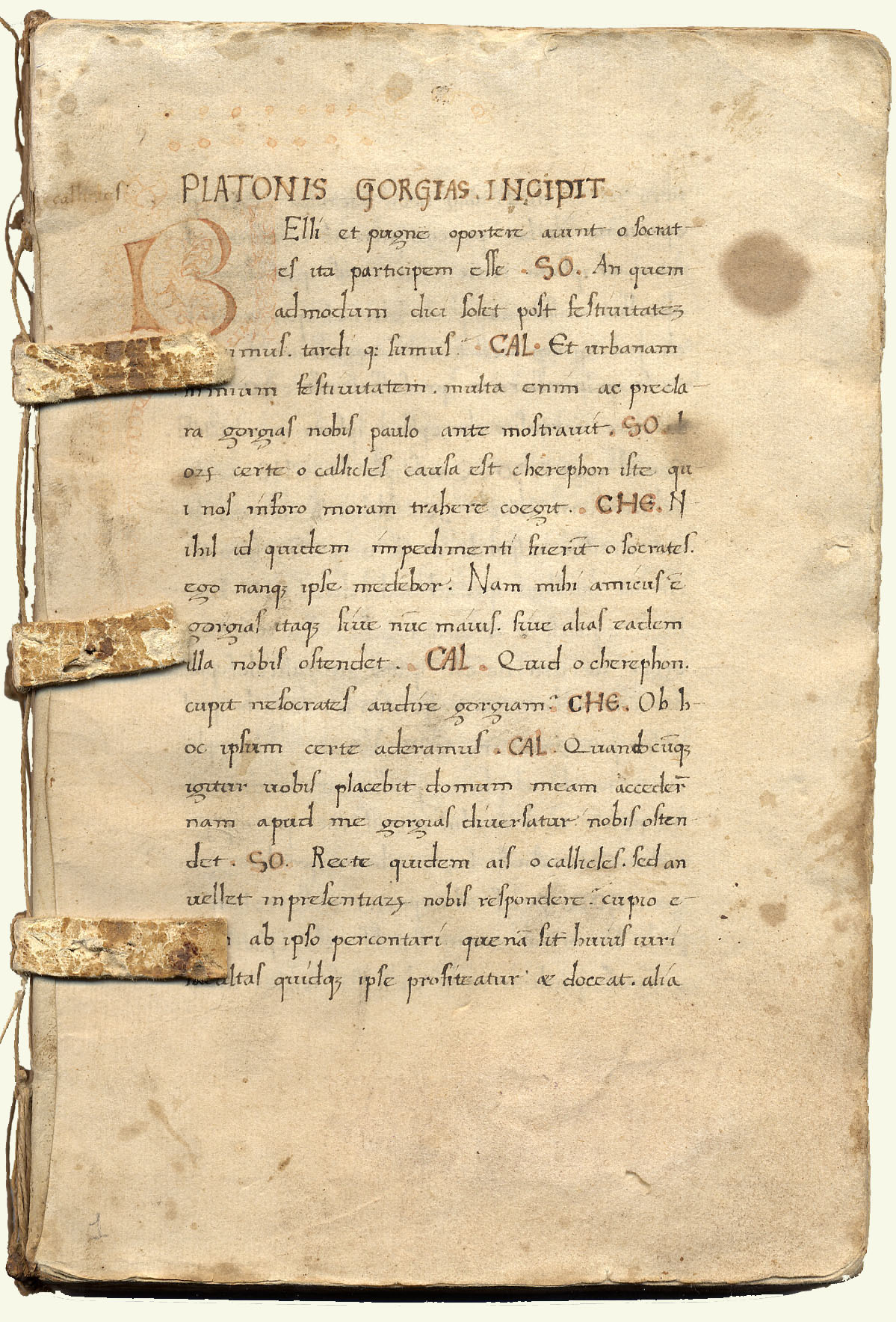 A manuscript from 1475....